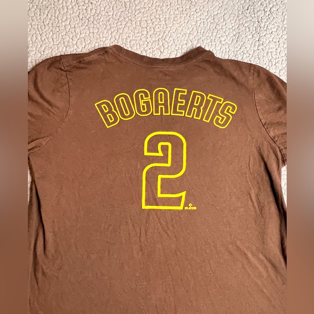 Nike San Diego Padres Brown And Yellow T Shirt Little Boys Size Large - Picture 5 of 7
